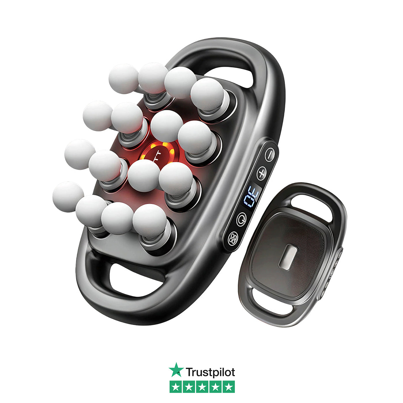 16-Head Deep Tissue Massage Gun for Muscle Recovery